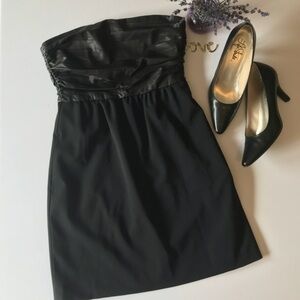 Theory Amandie Chateau Little Black Dress